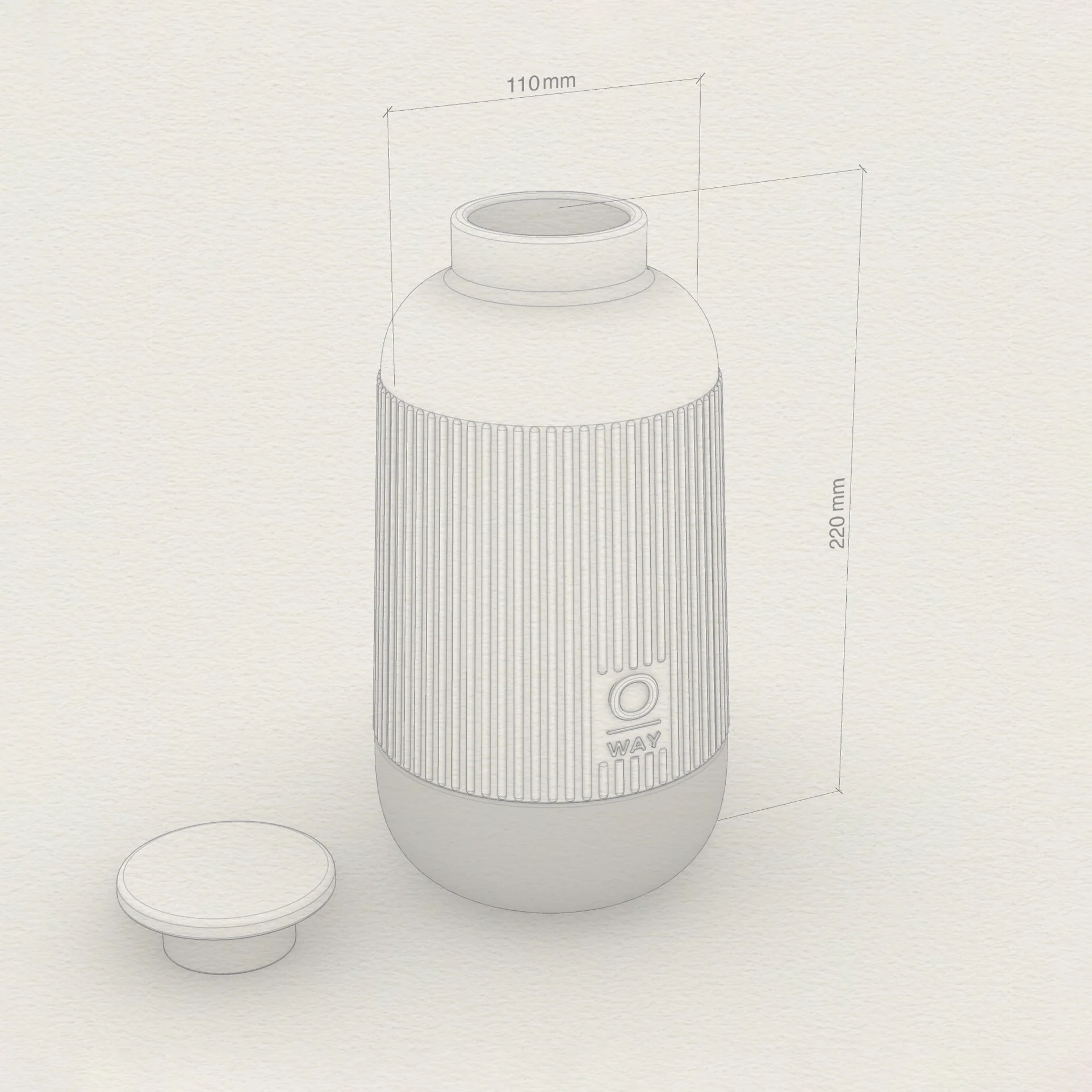 creta terracotta home fragrance diffuser - Image 3