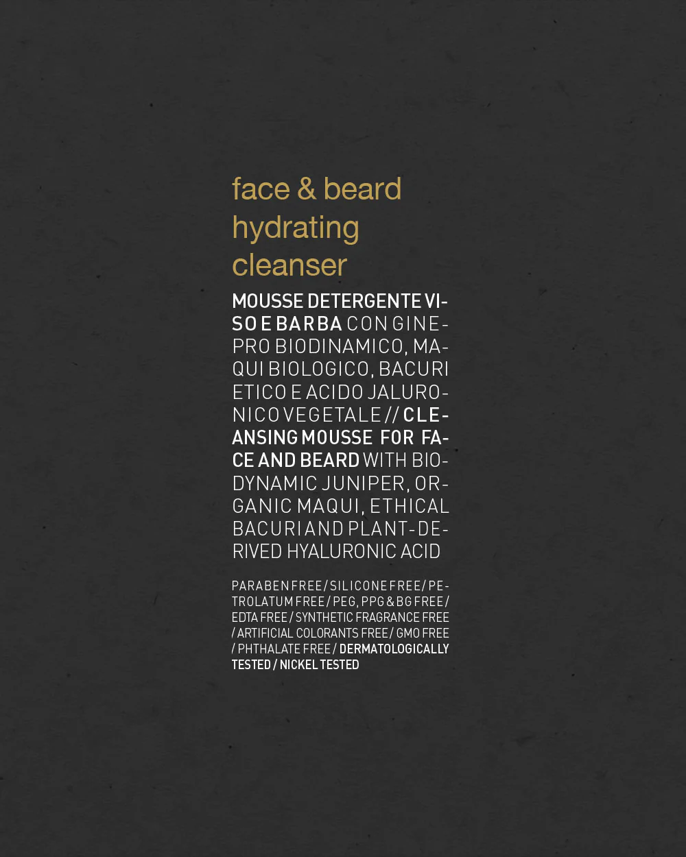 face & beard hydrating cleanser - Image 4