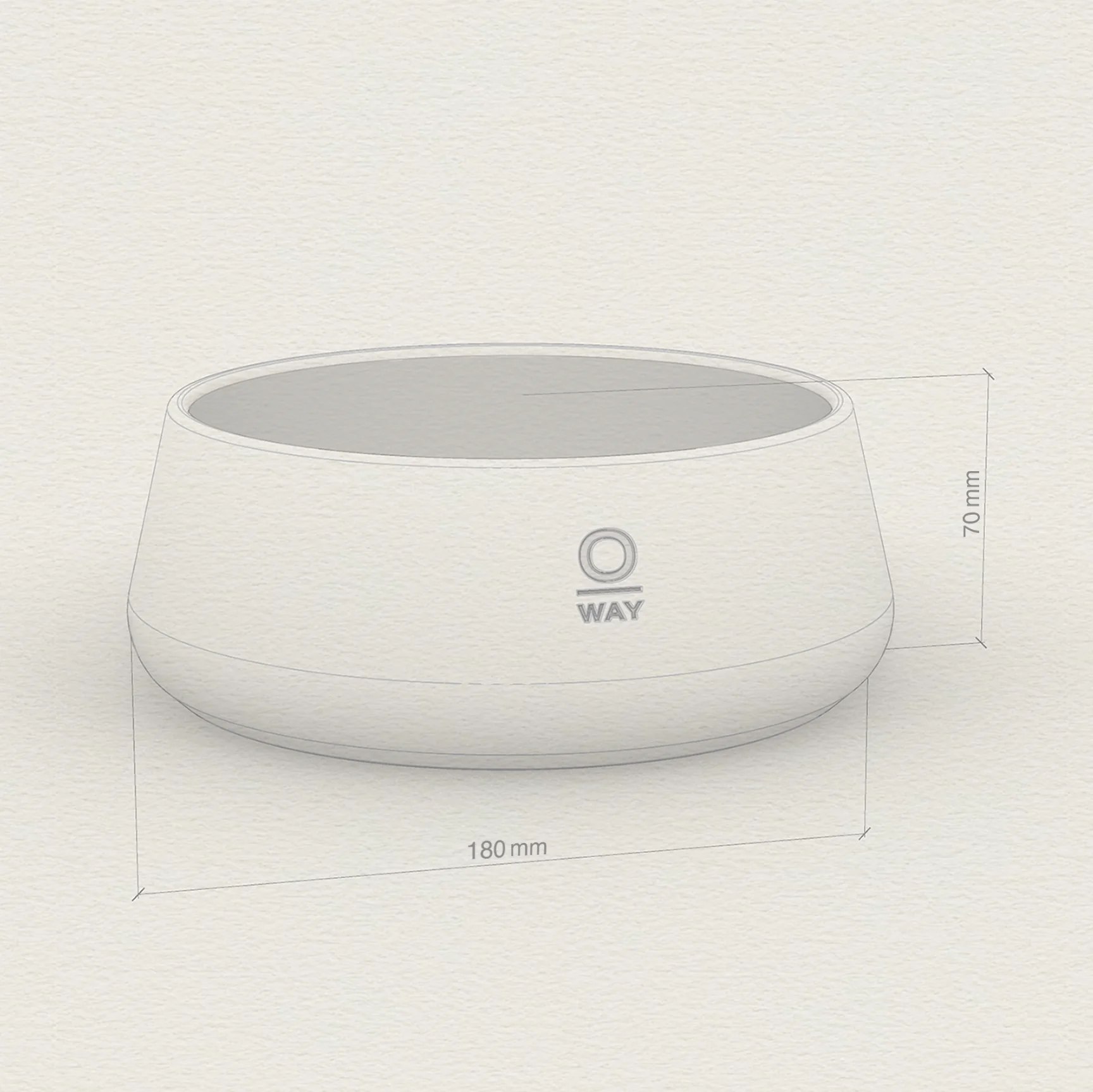 impronta ceramic pet bowl - Image 3