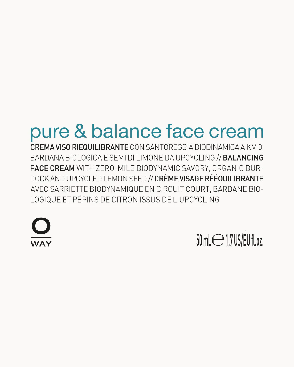 pure & balance face cream - Image 4
